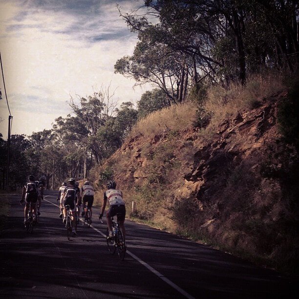 Riding in the Adelaide hills