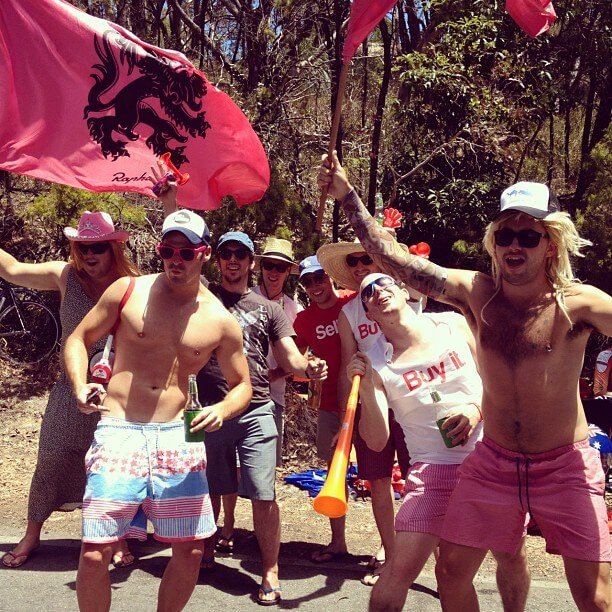 cROWDS Stage 5 Tour Down Under 2012